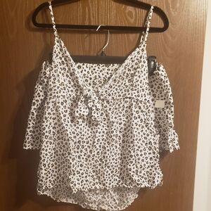 2pc Leopard Print Pajama Set